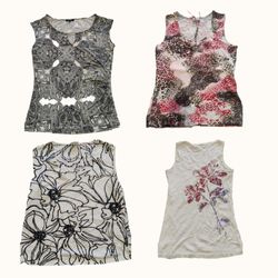 Y2K Grunge & Patterned Knit Earth Tone Mixed Bundl..
