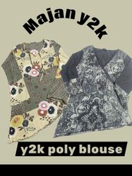 poly blouse