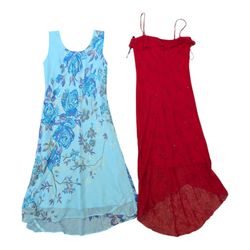 Y2K Flowery Sexy Light Beaded Dresses