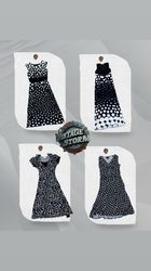 Y2K Monochrome Maxi Dress