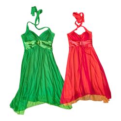 Y2K Halter neck Style Party dresses