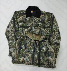 CR8561 UPCYCLED CARHARTT CAMO JACKETS & HOODIES
