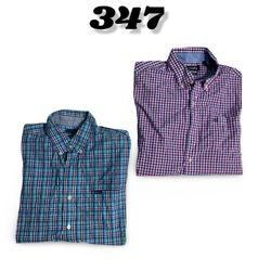 Men Button  up shirts (brand) Chaps #347.