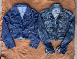 Cropped Denim Jacket 12 pieces