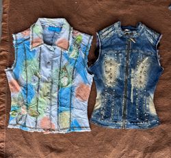 Denim Vest 10 pieces