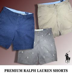 Premium Ralph Lauren Cotton Shorts