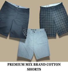 Premium Mix Brand Cotton Shorts