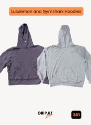 Lululemon and Gymshark Hoodiee