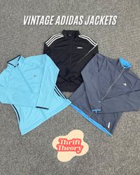 Vintage Adidas Jackets- (18/05)