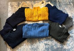 12 piece Exact Bundle Fisherman Aran Chunky Knitwe..