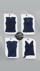 Y2K Moonlit Gothic Poly Blouse