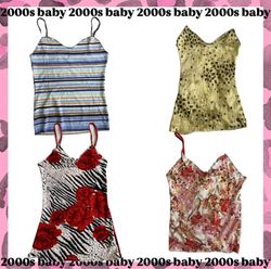 Rom Com y2k cami tops-116