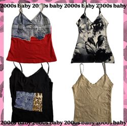 McBling Muse: y2k cami tops-120