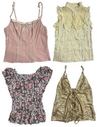 Soft Girl Core x Y2K Tops: TT-267