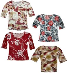 Y2K Wildflower Whispers x Vintage Top: RE-051
