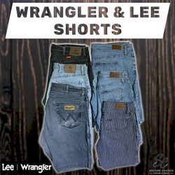 Wrangler & Lee Men's Denim Shorts