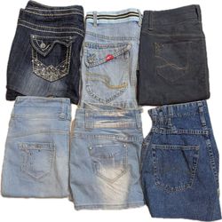 ALMOST FAMOUS AND OTHER BRAND MINI SKIRTS  (026)