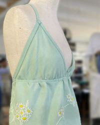 Upcycled y2k Halter Top