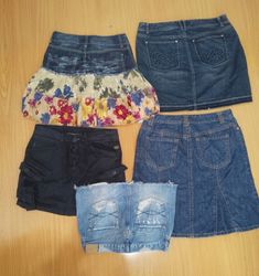 Y2K Denim Skirt Selection | Vintage Mini & Midi Sk..