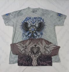 CR8595 VINTAGE SKULL T-SHIRTS