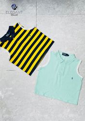 UPCYCLED Sleeveless Polo Shirts - EVR0499