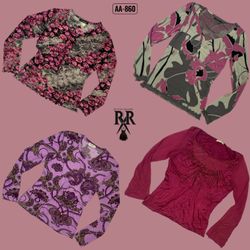 Y2K Baby in Pink  Full Sleeve Tops (AA-860)