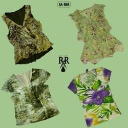 Y2K The Nature Vibe Mix Sleeveless Tops (AA-868)
