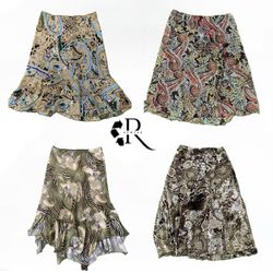 Y2K Unique Girl Poly Maxi Skirts RW1999