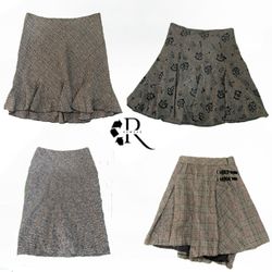 Y2K Unique Girls Poly Maxi  Skirts 2001
