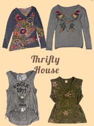 Eclectic Fairycore Vintage Tees(TH/398)