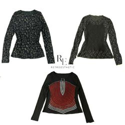 Y2K Natural Vibe Full Sleeve Tops RE-3260