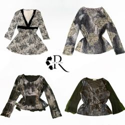 Y2K Nature Vibes Full Sleeve Tops RW2004
