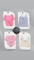 Y2K Poly Blouse