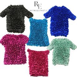 Y2K Unique Girl Bubble Top RE-3265
