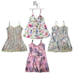 Y2K Romantic Vibe Silk Top RE-3266