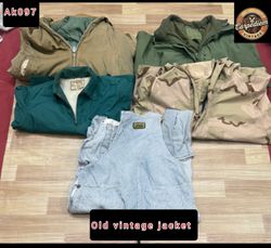 Old vintage jacket ak097