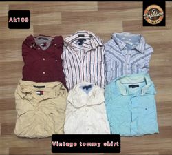 Vintage tommy shirts ak109
