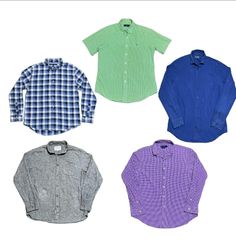 Mixed brands button-down shirts vch100