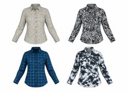 Y2k woman's longsleeve/shortsleeve shirts VCH 089