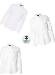 white Tommy Hilfiger shirt