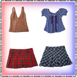 Checkmate-Checkered Sleeveless/Half Sleeved Tops, ..