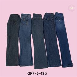 Retro Y2K Wide Leg Jeans for Women (GRF-5-185)