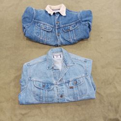 Veste en jean non marquée