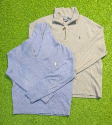 5744 - Ralph Lauren ¼ Zip and Long Sleeves T-Shirt..