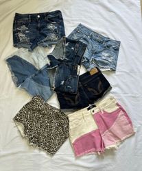 American Eagle and Hollister Sexy Shorts /B#086