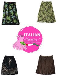 Y2K grunge core mix poly skirt