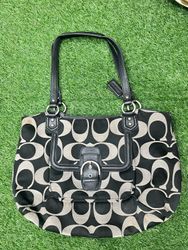 Coach monogram bag