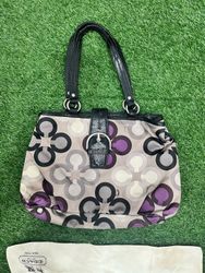 Coach monogram bag