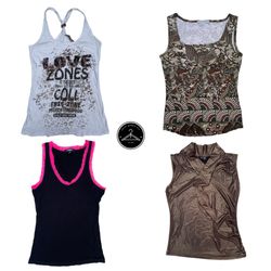 Women’s Trendy Sleeveless Tank Tops Bundle (TG-007..