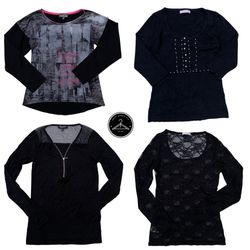 Vintage Noir Tops Collection Bundle (TG-010)